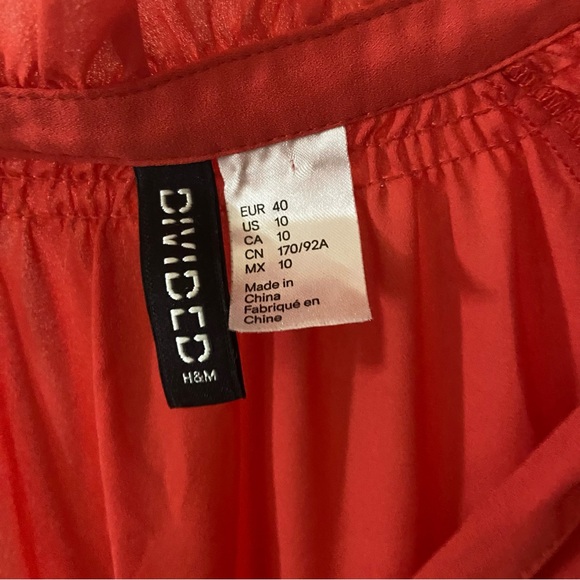 Tie-front Button down peplum Blouse - Picture 4 of 6